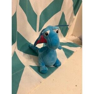 Ty Beanie Baby 6” Disney Doc McStuffins Blue Stuffy Dragon Plush Stuff Animal